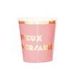 GOBELETS 200ML MULTI JOYEUX ANNIVERSAIRE X 8