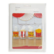 SET DE 8 DÉCORATIONS POUR VERRES SALTY JUNK FOOD