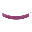 GUIRLANDE FRANGES LAMEES ROSE