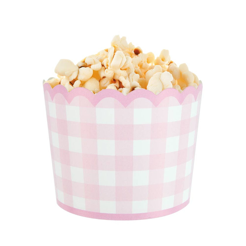 PETITS POTS VICHY ROSE X 8