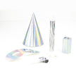 COFFRET 10 PERS. BOITE LUXE IRIDESCENT PARTY