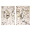 STICKERS CABINET DE CURIOSITES X 25PCS