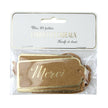 ETIQUETTES CADEAUX KRAFT X 10