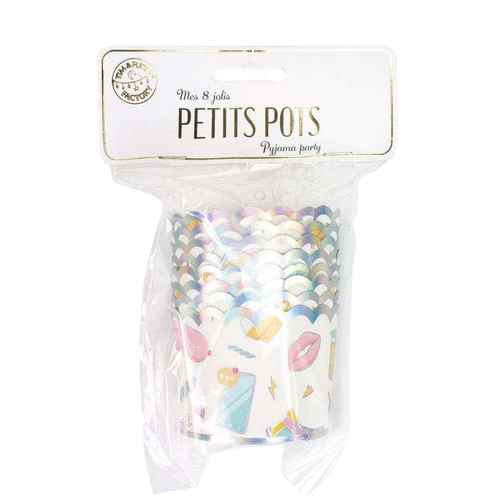 PETITS POTS PYJAMA PARTY X 8