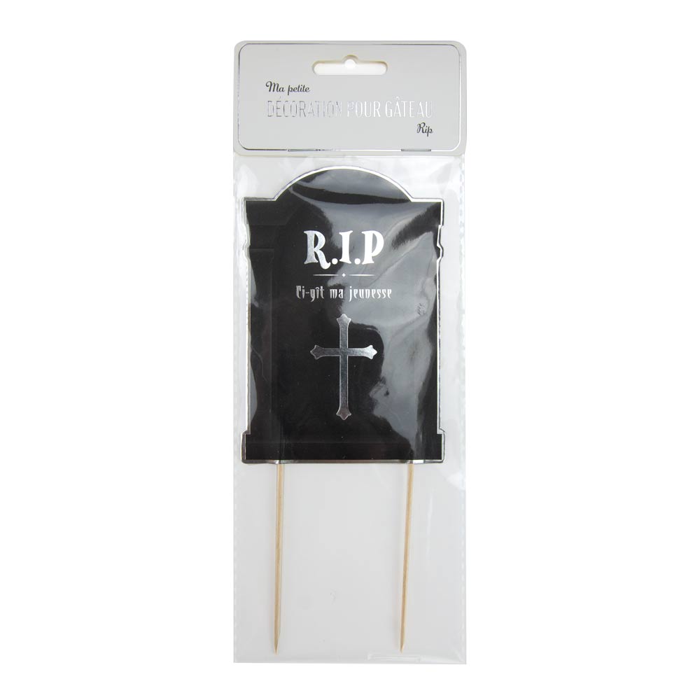 DECORATION RIP POUR GATEAU