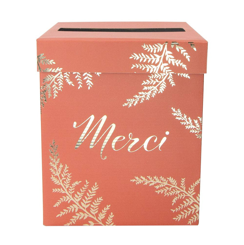 URNE MERCI FOUGERE TERRACOTTA