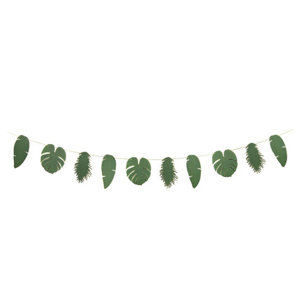 GUIRLANDE FEUILLES TROPICALES 3M
