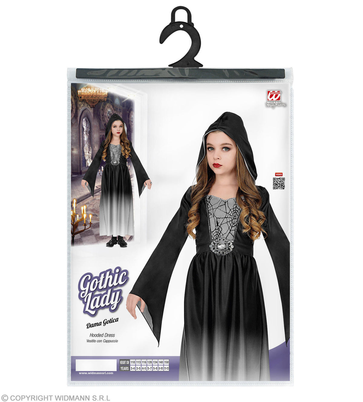 Déguisement gothique fille