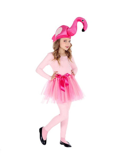Déguisement flamant rose fille