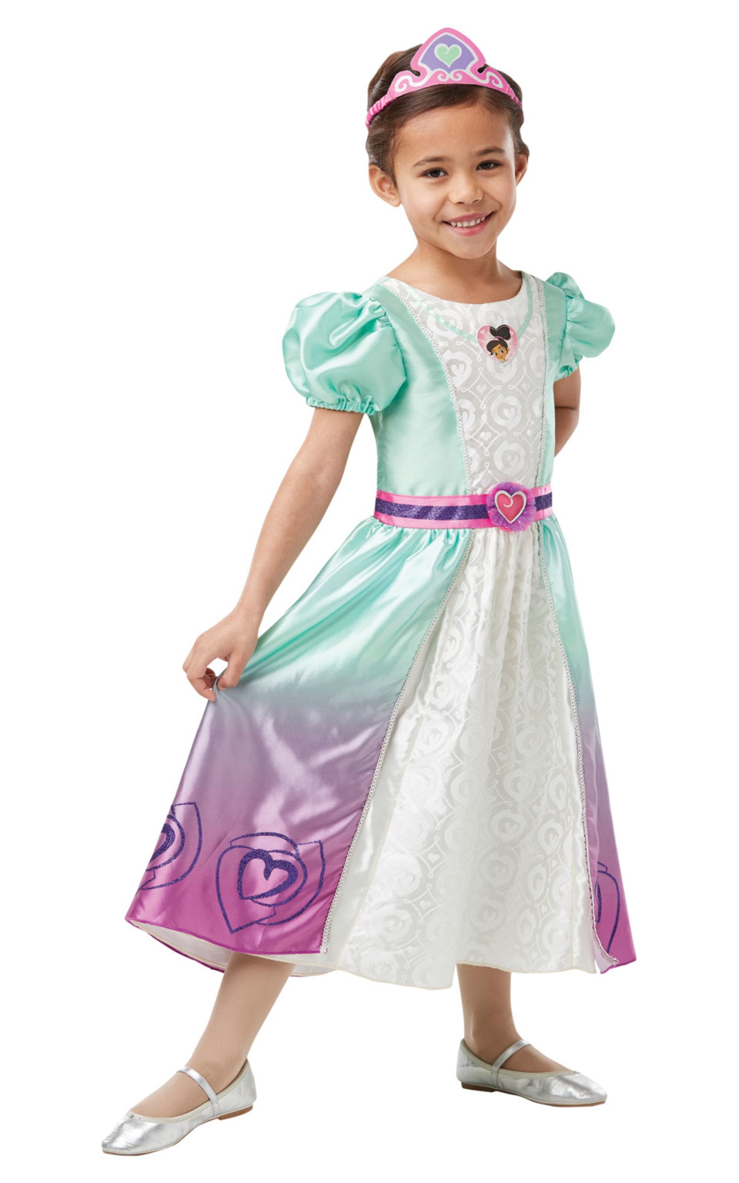 Déguisement Nella deluxe fille - Nella princesse chevalier