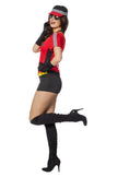 Déguisement pilote de course femme