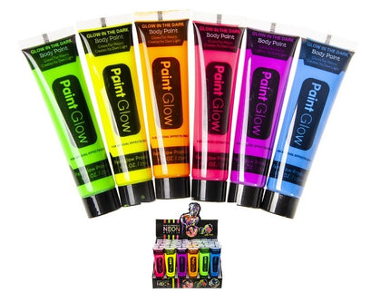 maquillage à l''eau en tube fluo néon jaune 25ml