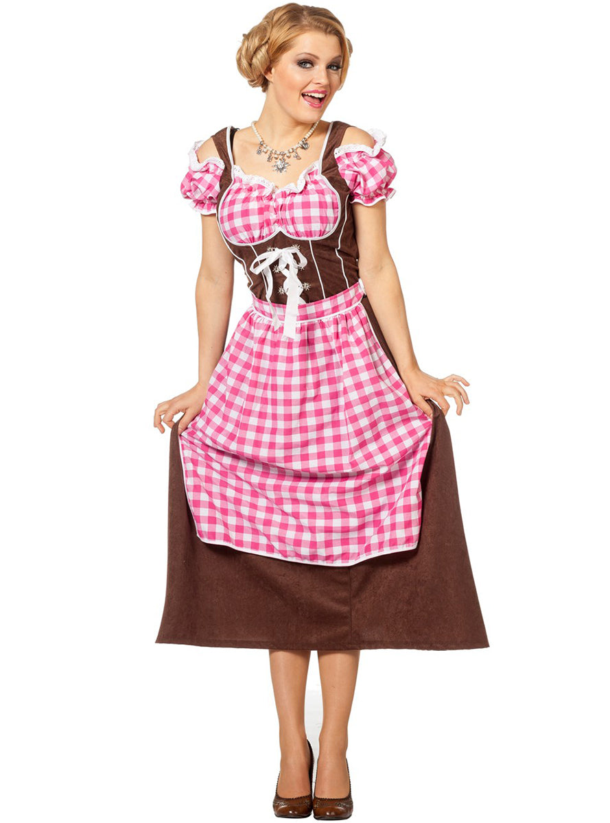 Déguisement Oktoberfest rose femme