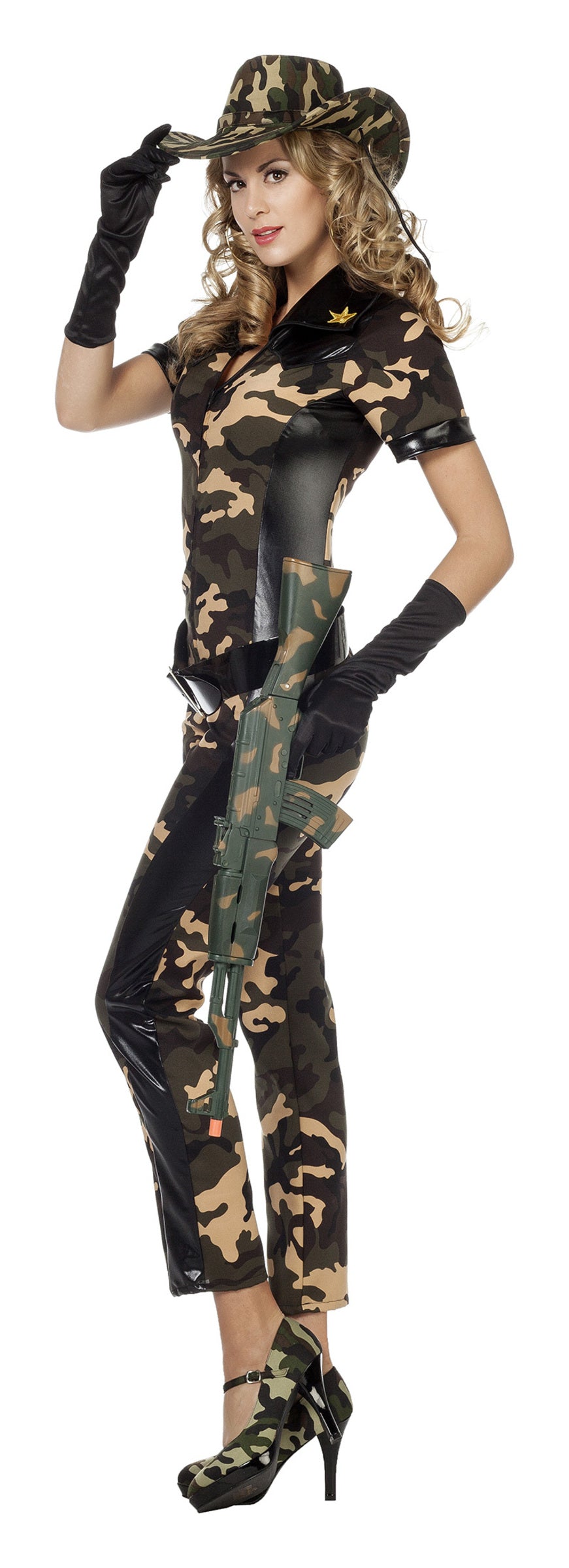 Déguisement militaire femme
