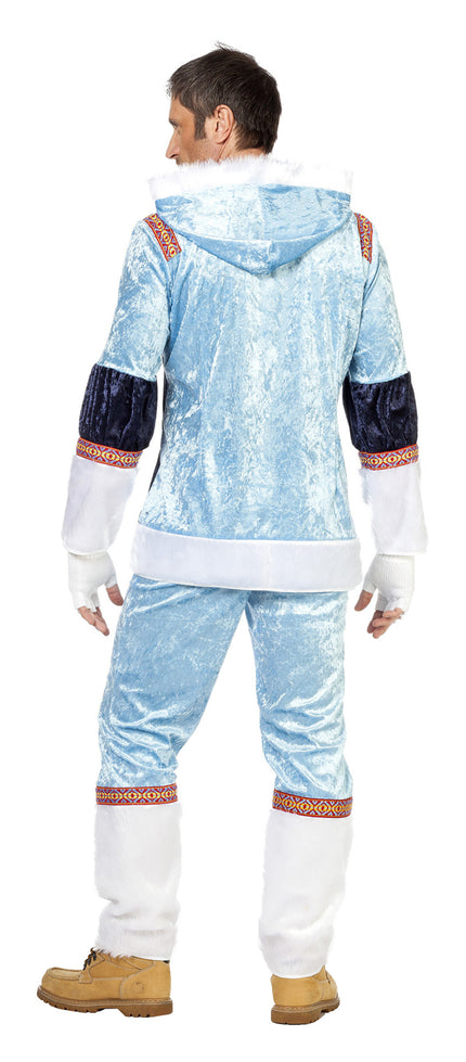 Déguisement esquimau bleu homme