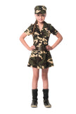 Déguisement militaire fille