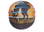 lanterne lampion ronde motif happy halloween 25cm