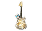 guitare lectrique squelette horreur lumineuse et sonore 58cm