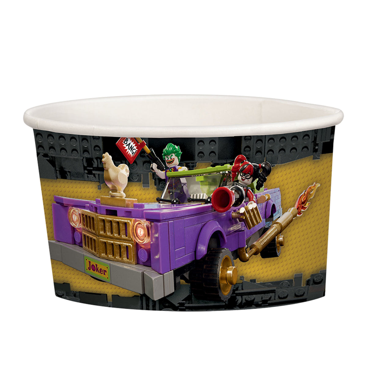 8 pots à glace Lego Batman, le film