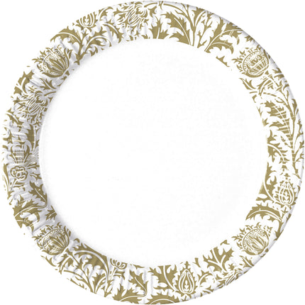 8 grandes assiettes Royal Flowers