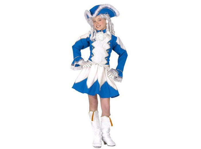 déguisement de majorette bleu enfant 5pcs
