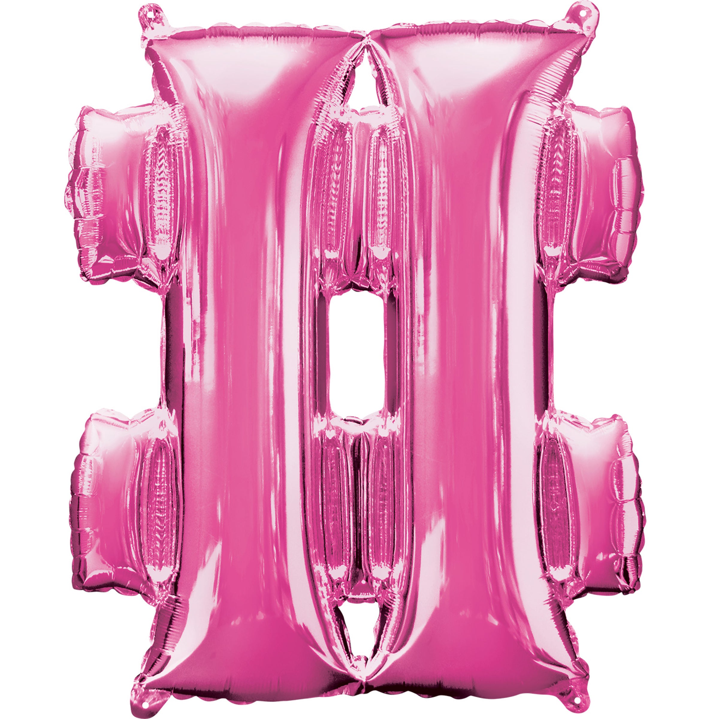 Ballon hashtag rose (40 cm)