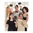13 accessoires pour Photo booth Gold Celebration