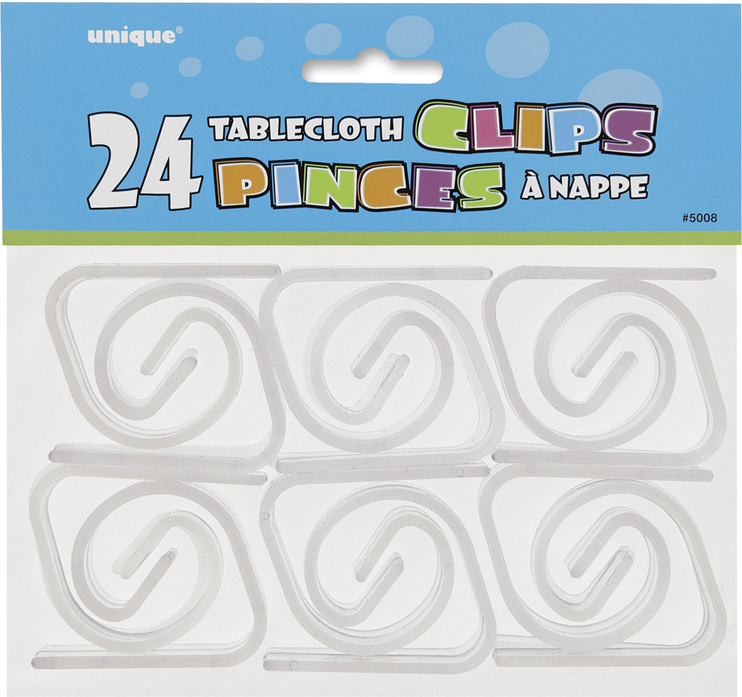 24 pinces nappe