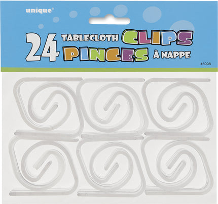 24 pinces nappe