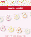 Guirlande - Donut Party