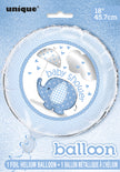 Ballon en aluminium bleu - Umbrellaphants Blue