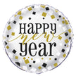 Ballon en alu Nouvel An - Happy New Year
