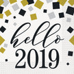 16 serviettes Nouvel An - Happy New Year