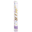 1 Canon Confettis Papier Rond Assortis 40cm - Amscan