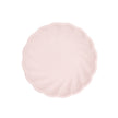 6 Assiettes Rondes Décor Rose 18.8cm  - Amscan