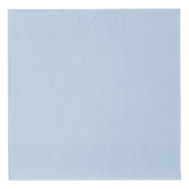 20 Serviettes Décor Bleu 33cm - Amscan