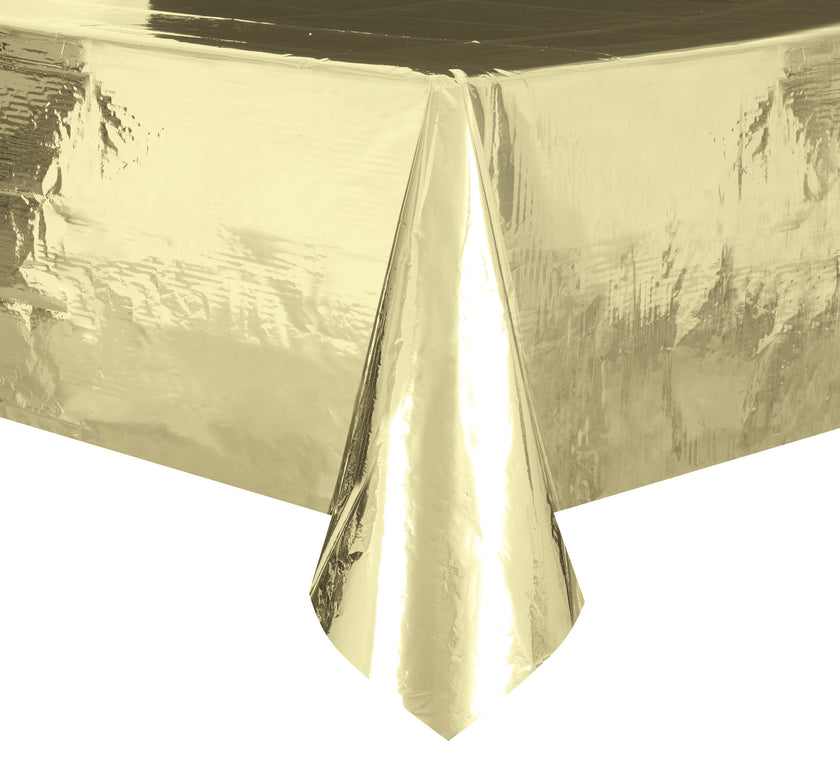 Nappe rectangulaire dorée - Gamme couleur unie