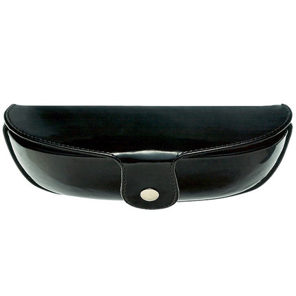 étui pour lunettes noir brillant