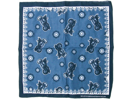 bandana motors bleu
