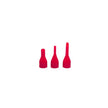 Lot 3 Embouts Pour Gonfleur Mini Cool Air Rouge - Conwin