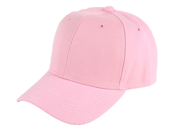 casquette baseball mode rose adulte