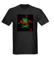 t-shirt lumineux complet crane