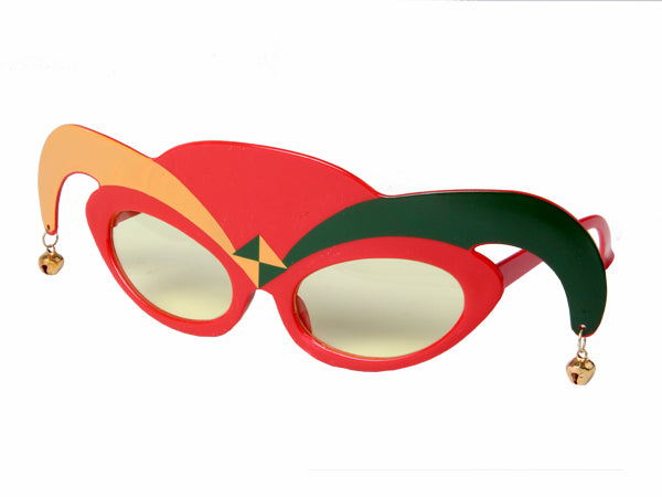 lunettes gag carnaval avec grelots