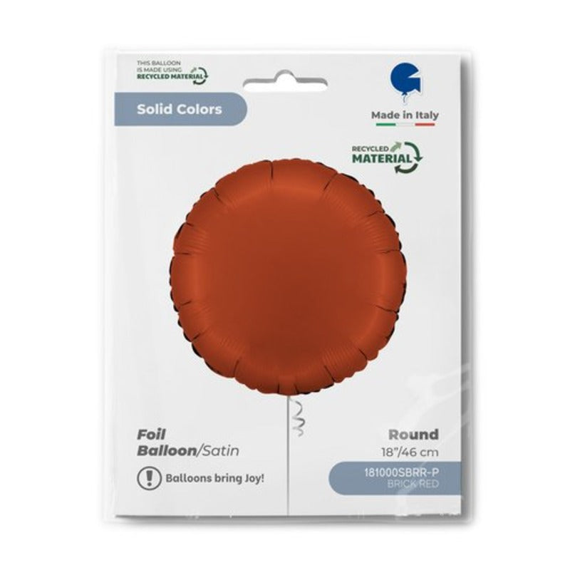 1 Ballon Aluminium Rond 18