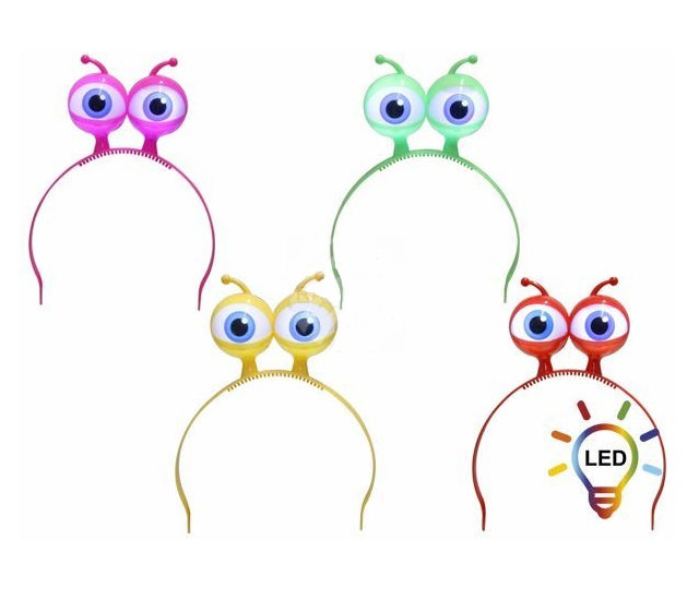 serre-tête lumineux led''s yeux mix