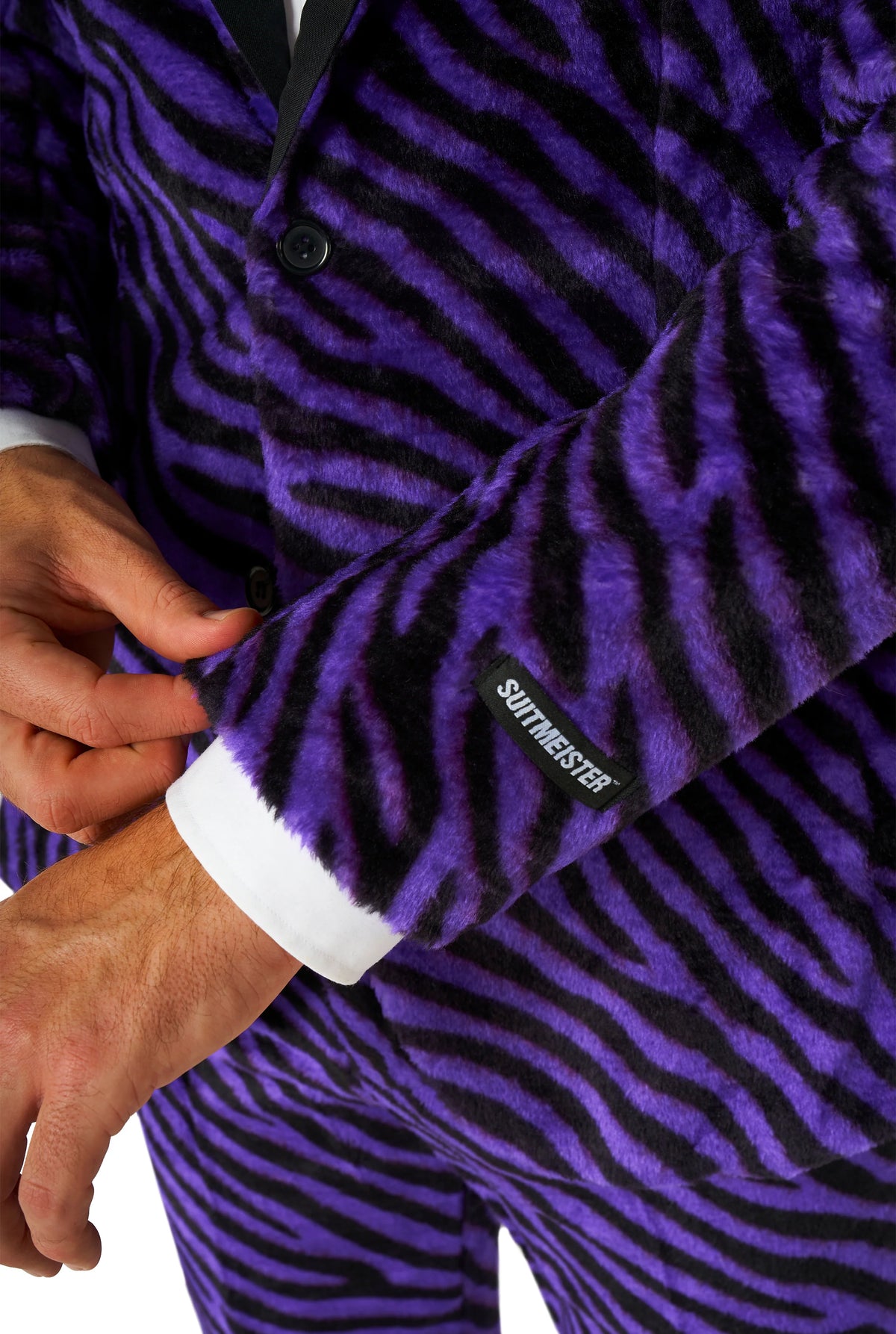 Costume Suitmeister Purple Pimp - Coral Fleece