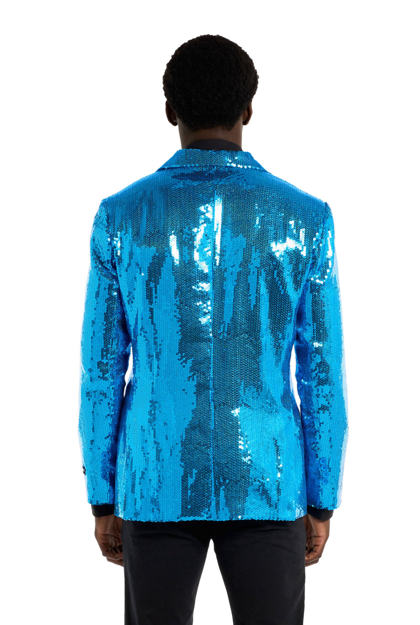 Sequins Blue