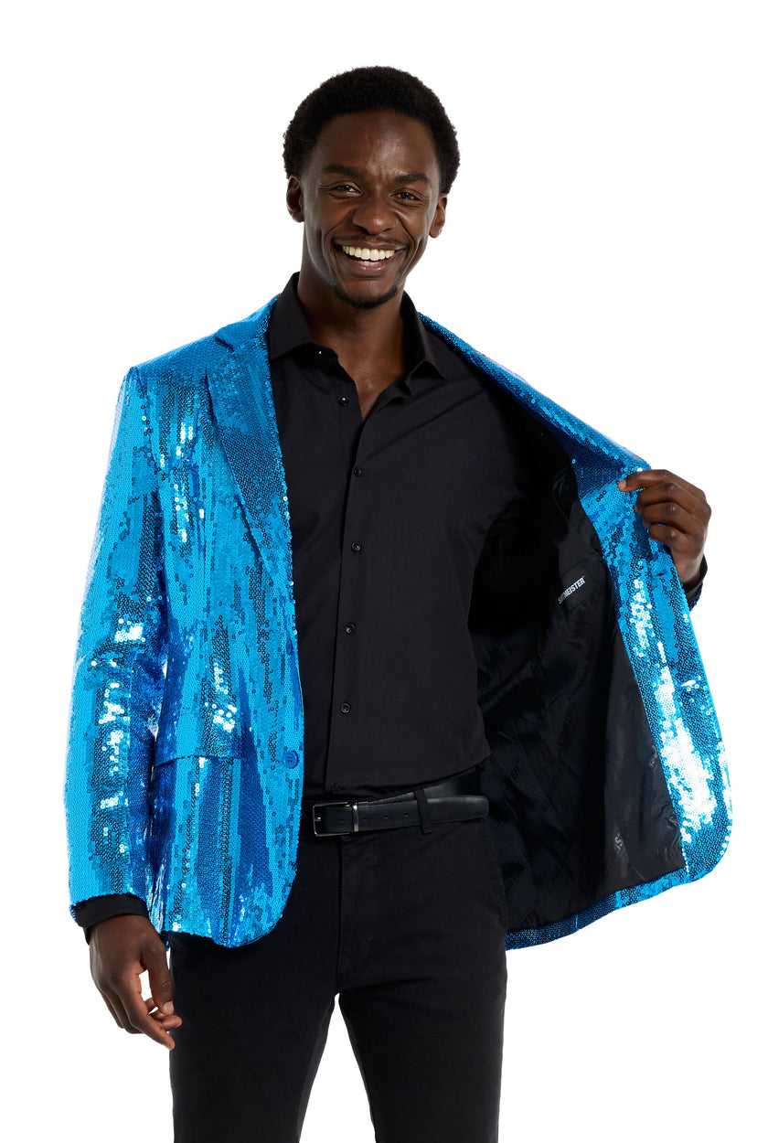 Sequins Blue