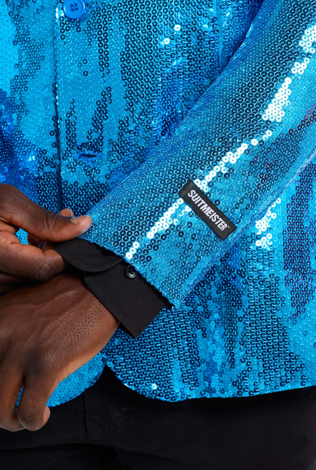 Sequins Blue