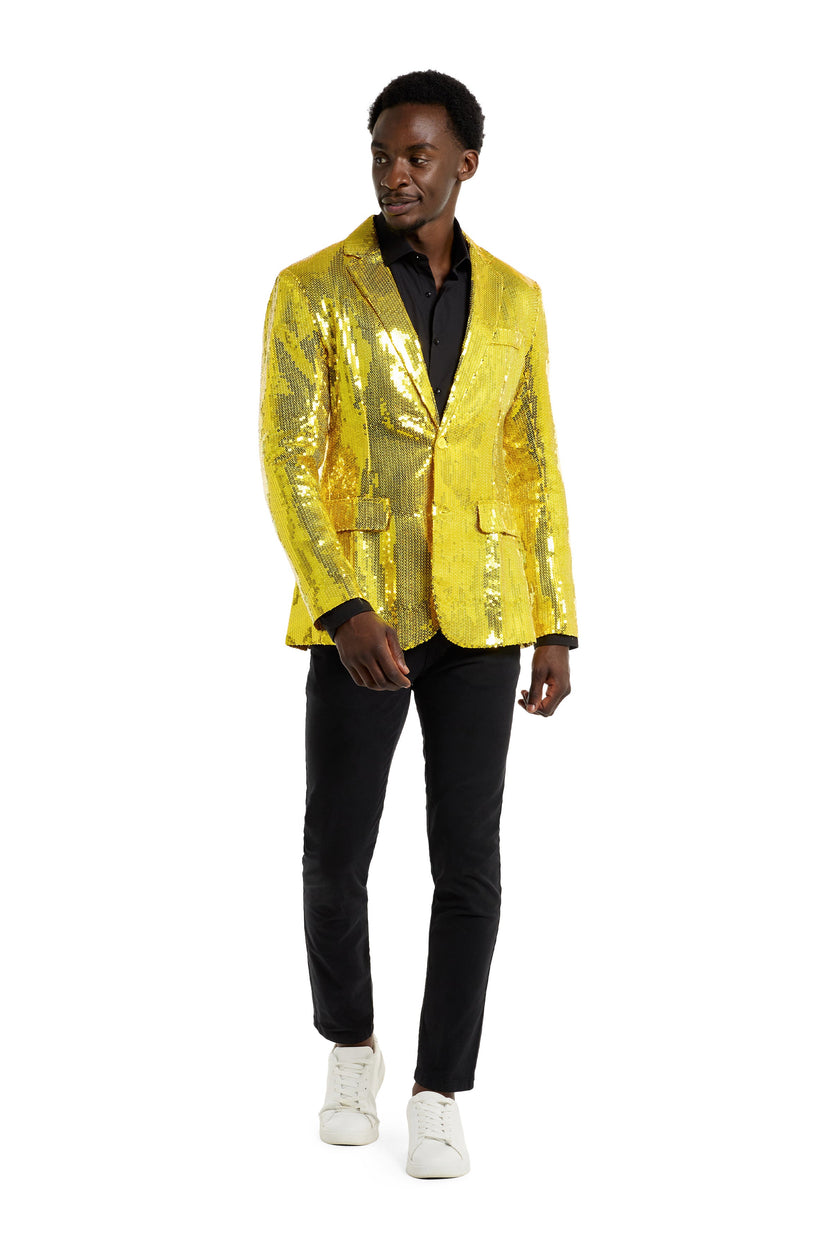 Sequins Yellow